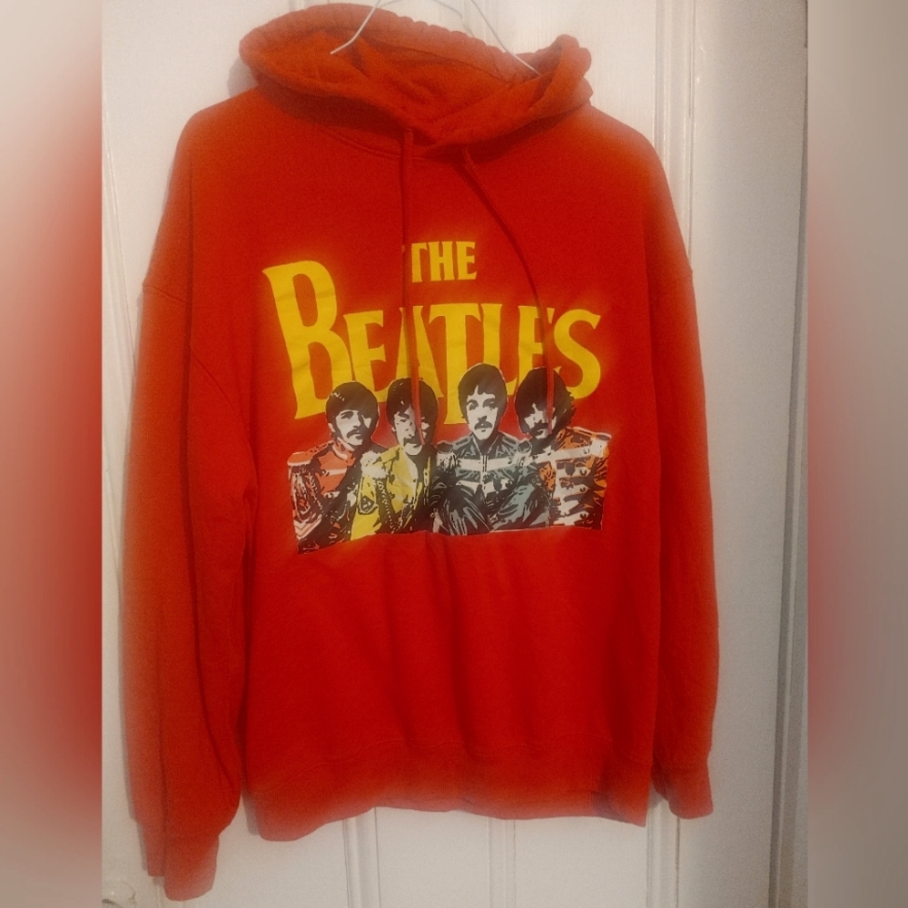 The Beatles hoodie sweatshirt band tour shirt Yellow Submarine John Lennon FAB 4
